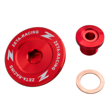 ZETA Engine Plugs DRZ400S/SM'00-Red