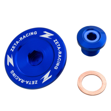 ZETA Engine Plugs DRZ400S/SM'00 - Blue