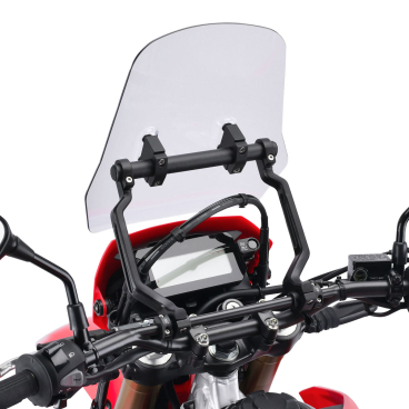 ZETA EXPLORER WINDSHIELD STANDARD SCREEN FOR BRACED HANDLEBAR