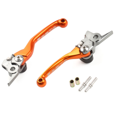 ZETA Pivot Lever Set FP KTM85SX'14-, FreeRide Orange