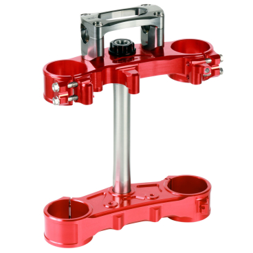 ZETA Triple Clamp Kit SX CRF250L/M/Rally '17- Red